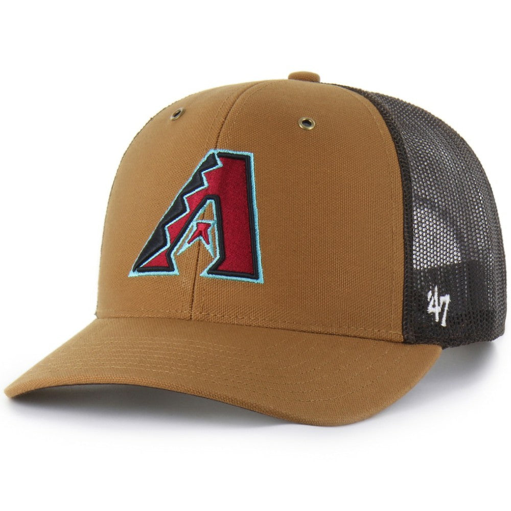 Arizona Diamondbacks Carhartt x '47 Trucker Adjustable Hat - MLB
