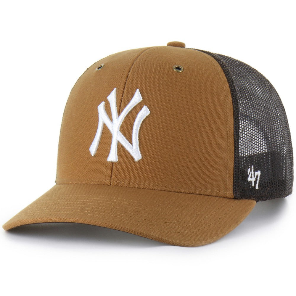 New York Yankees Carhartt x '47 Trucker Adjustable Hat - MLB
