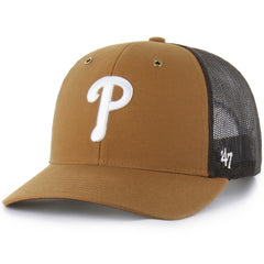 Philadelphia Phillies Carhartt x '47 Trucker Adjustable Hat - MLB