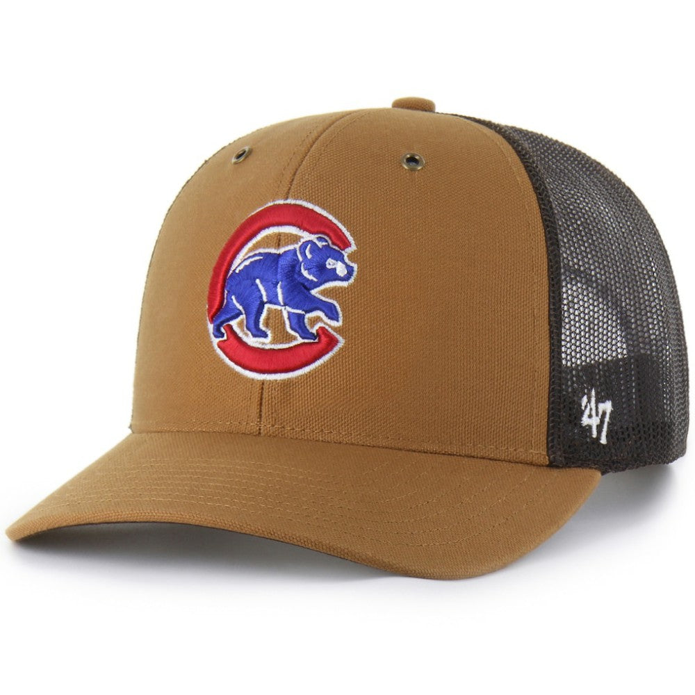Chicago Cubs Carhartt x '47 Trucker Adjustable Hat - MLB