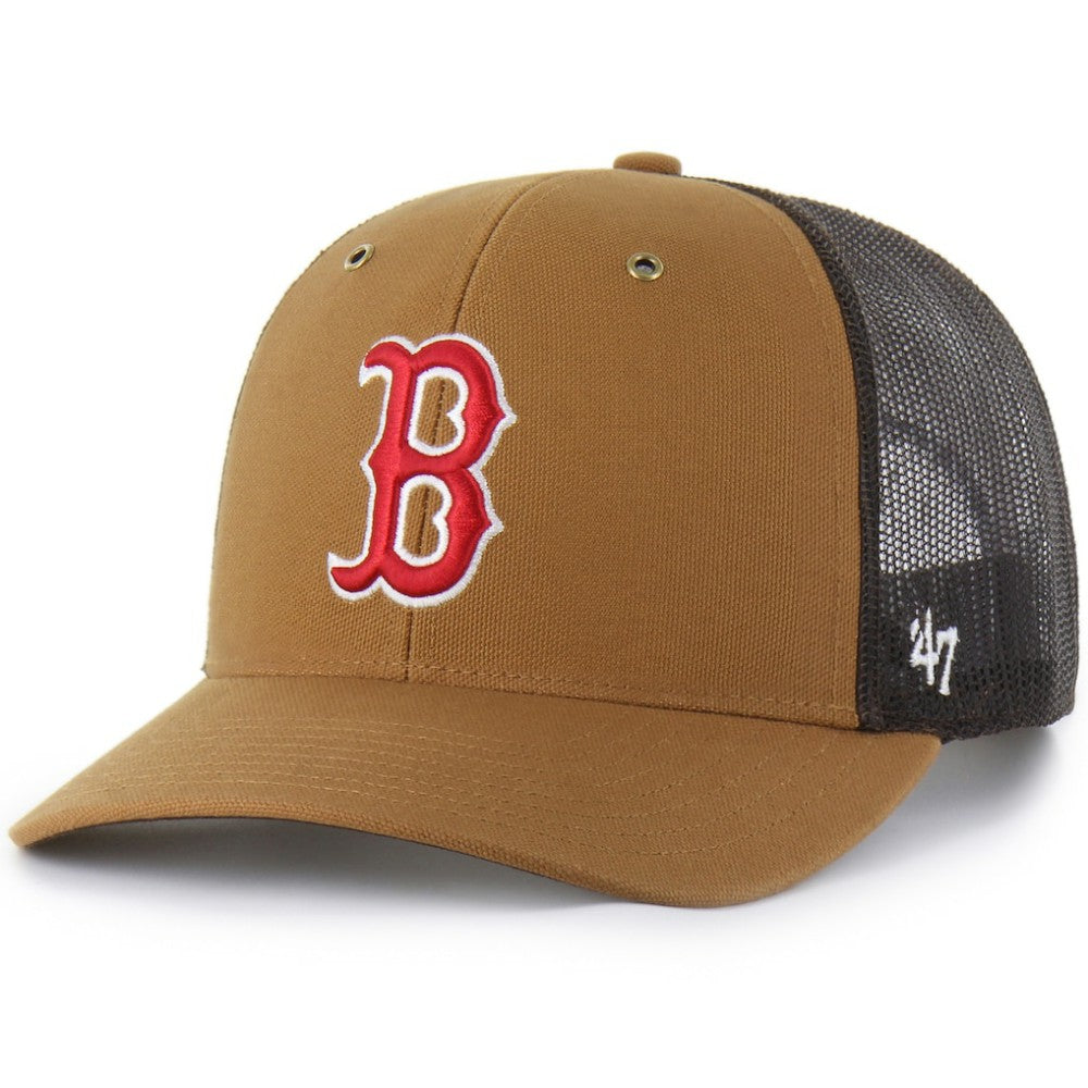 Boston Red Sox Carhartt x '47 Trucker Adjustable Hat - MLB