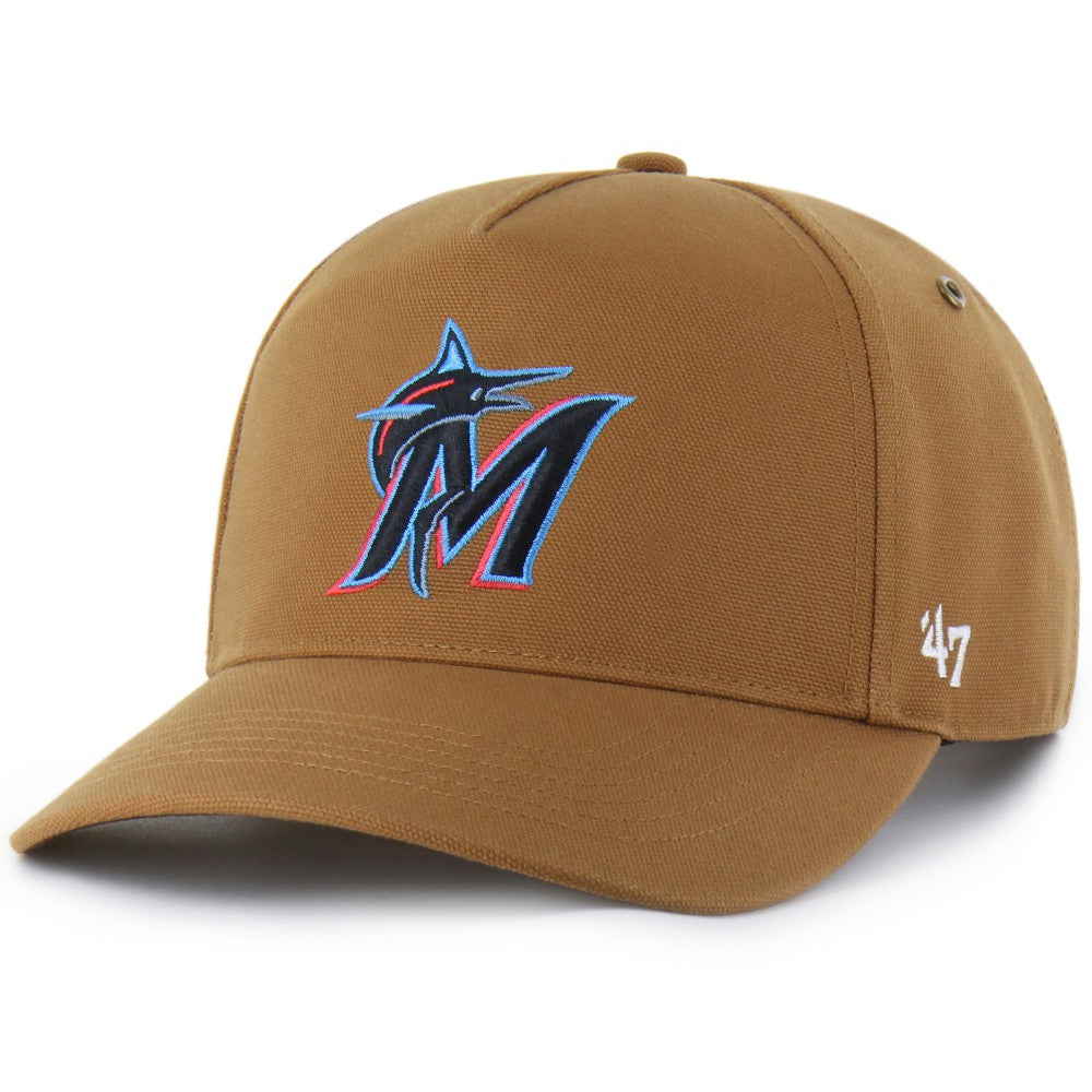 Miami Marlins Carhartt x '47 Hitch Adjustable Hat - MLB