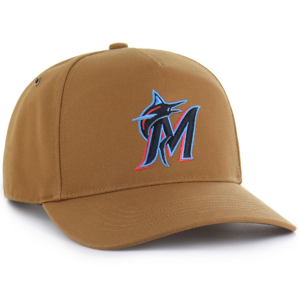 Miami Marlins Carhartt x '47 Hitch Adjustable Hat - MLB