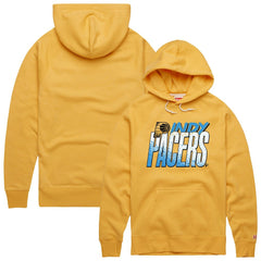 Indiana Pacers Homage Unisex Hometown Edition Tri-Blend Raglan Pullover Hoodie Gold - NBA