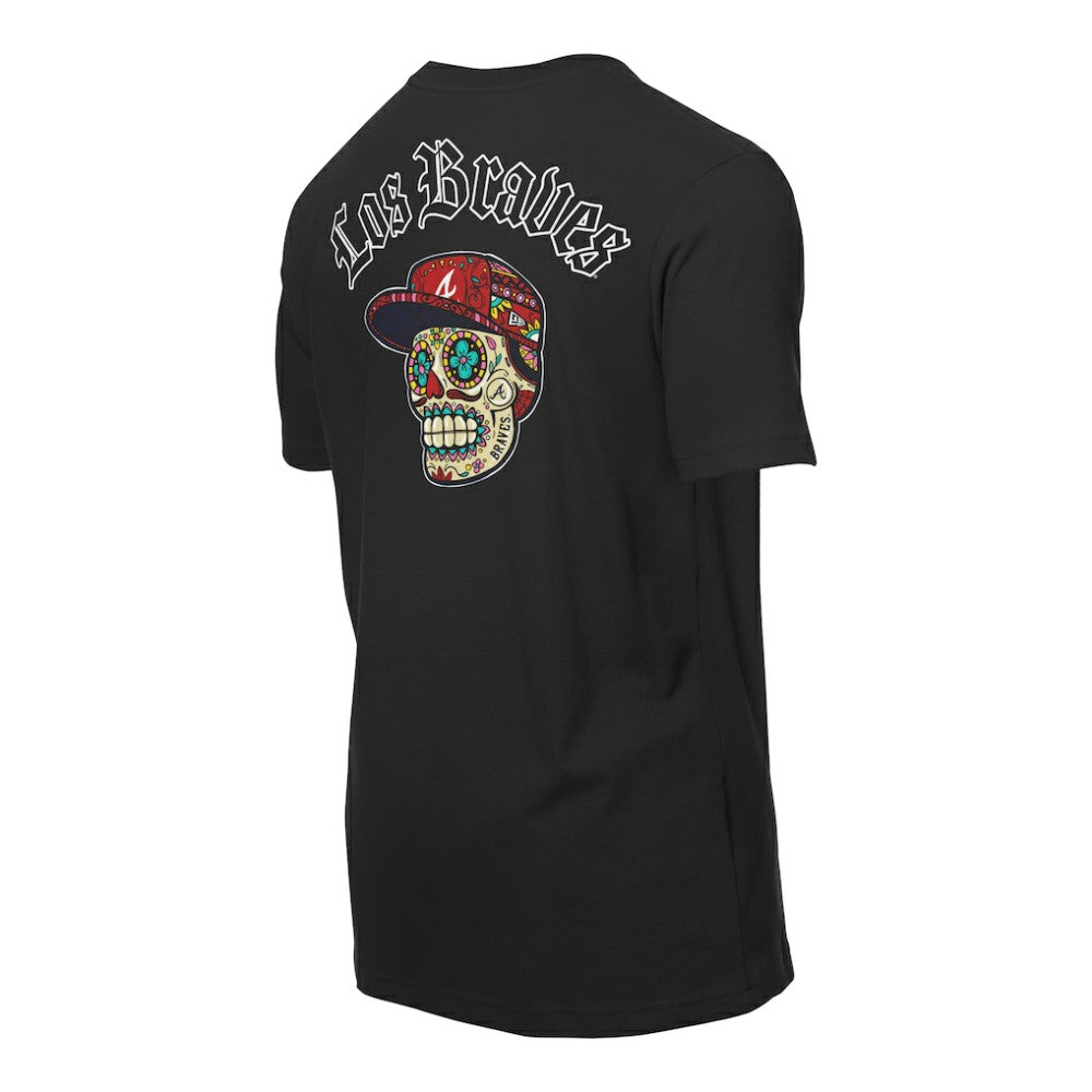 Atlanta Braves New Era Sugar Skulls T-Shirt - MLB