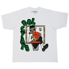 Boston Celtics Stadium Essentials NBA x Staycool Mascot Oversized T-Shirt White - NBA
