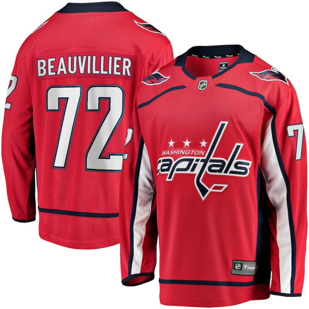 Anthony Beauvillier Washington Capitals Fanatics Home Breakaway Jersey - Red - NHL