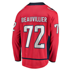 Anthony Beauvillier Washington Capitals Fanatics Home Breakaway Jersey - Red - NHL