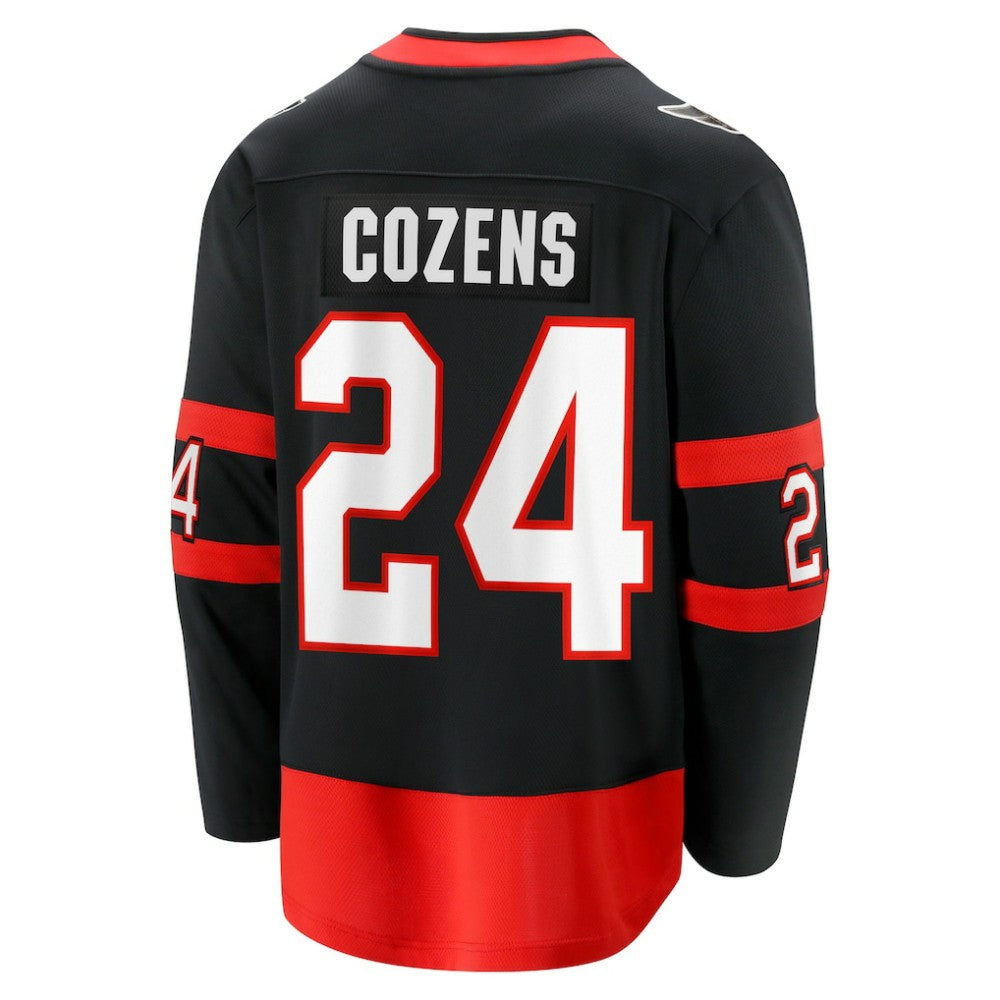 Dylan Cozens Ottawa Senators Fanatics Home Breakaway Jersey - Black - NHL
