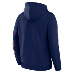 Alexander Ovechkin Washington Capitals Fanatics NHL All-Time Leading Goal Scorer Badges Pullover Hoodie - Athletic Navy - NHL