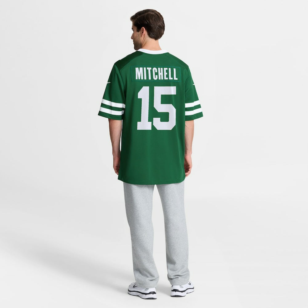 Adonai Mitchell New York Jets Team Game Jersey Legacy Green | Nike for Sale