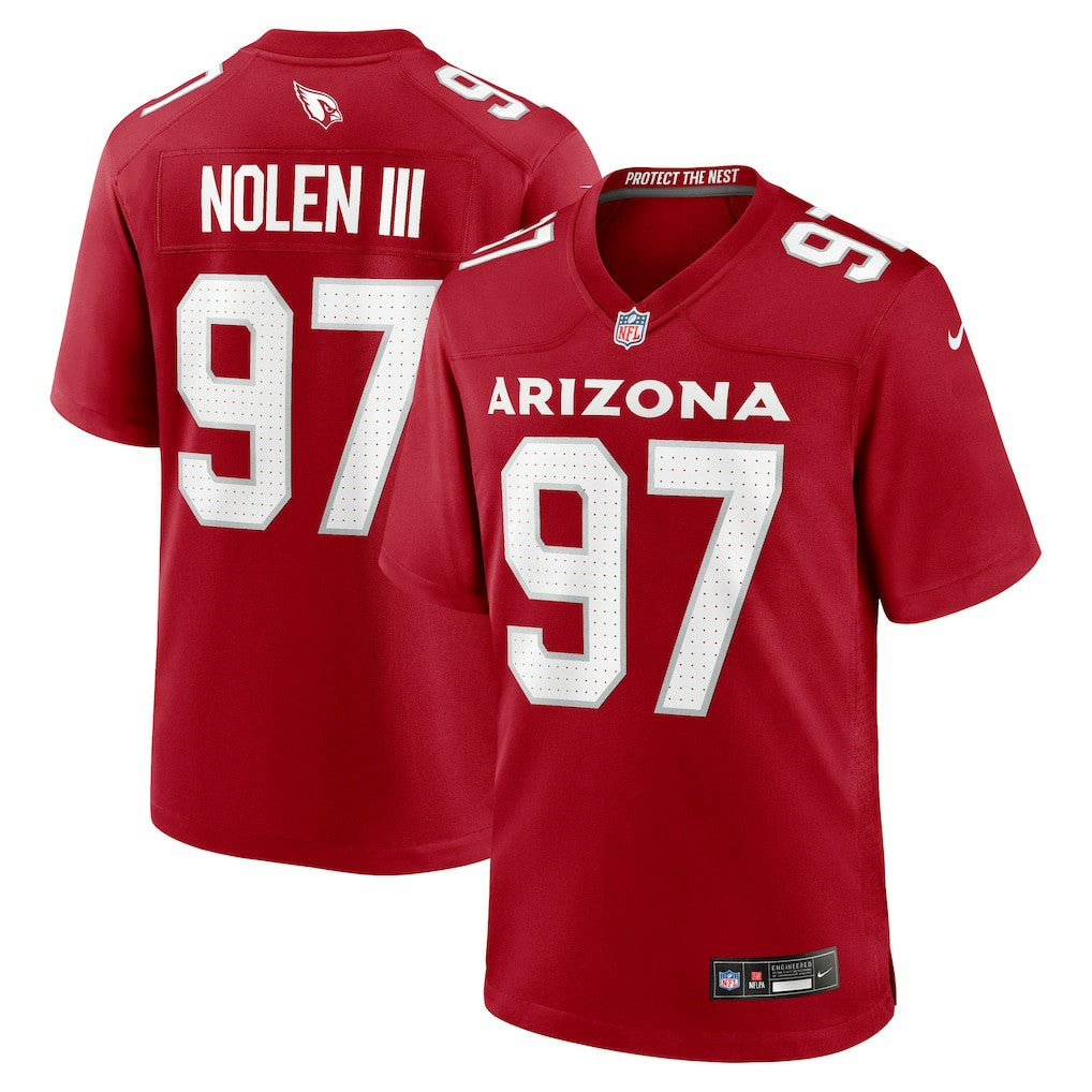 Walter Nolen Arizona Cardinals 2025 NFL Draft First Round Pick Game Jersey Cardinal | Nike for Sale