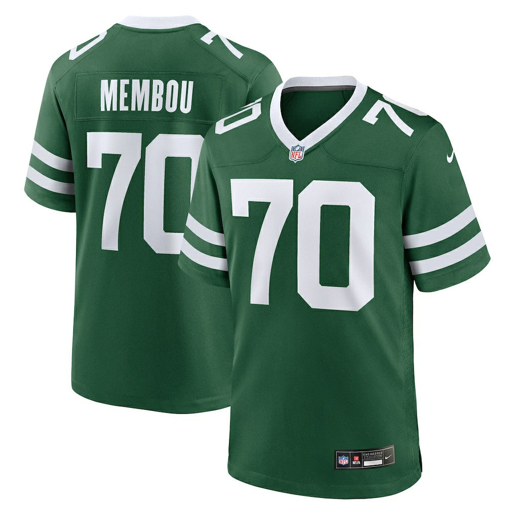 Armand Membou New York Jets 2025 NFL Draft First Round Pick Game Jersey Legacy | Nike for Sale