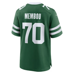 Armand Membou New York Jets 2025 NFL Draft First Round Pick Game Jersey Legacy | Nike for Sale