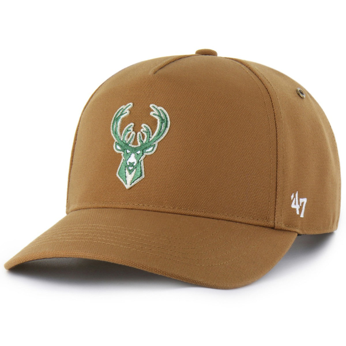 Milwaukee Bucks Carhartt x '47 Hitch Adjustable Hat Brown - NBA
