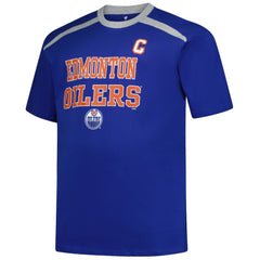 Connor McDavid Edmonton Oilers Profile Big & Tall Name & Number T-Shirt - Royal - NHL