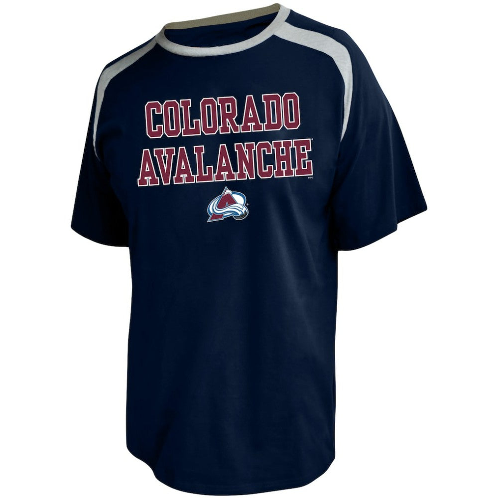Nathan MacKinnon Colorado Avalanche Profile Big & Tall Name & Number T-Shirt - Navy - NHL