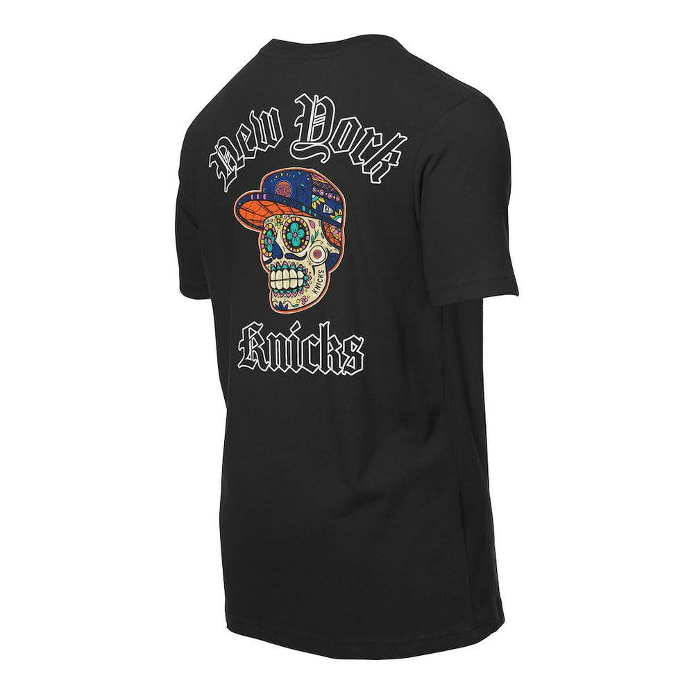 New York Knicks Sugar Skulls T-Shirt Black - NBA