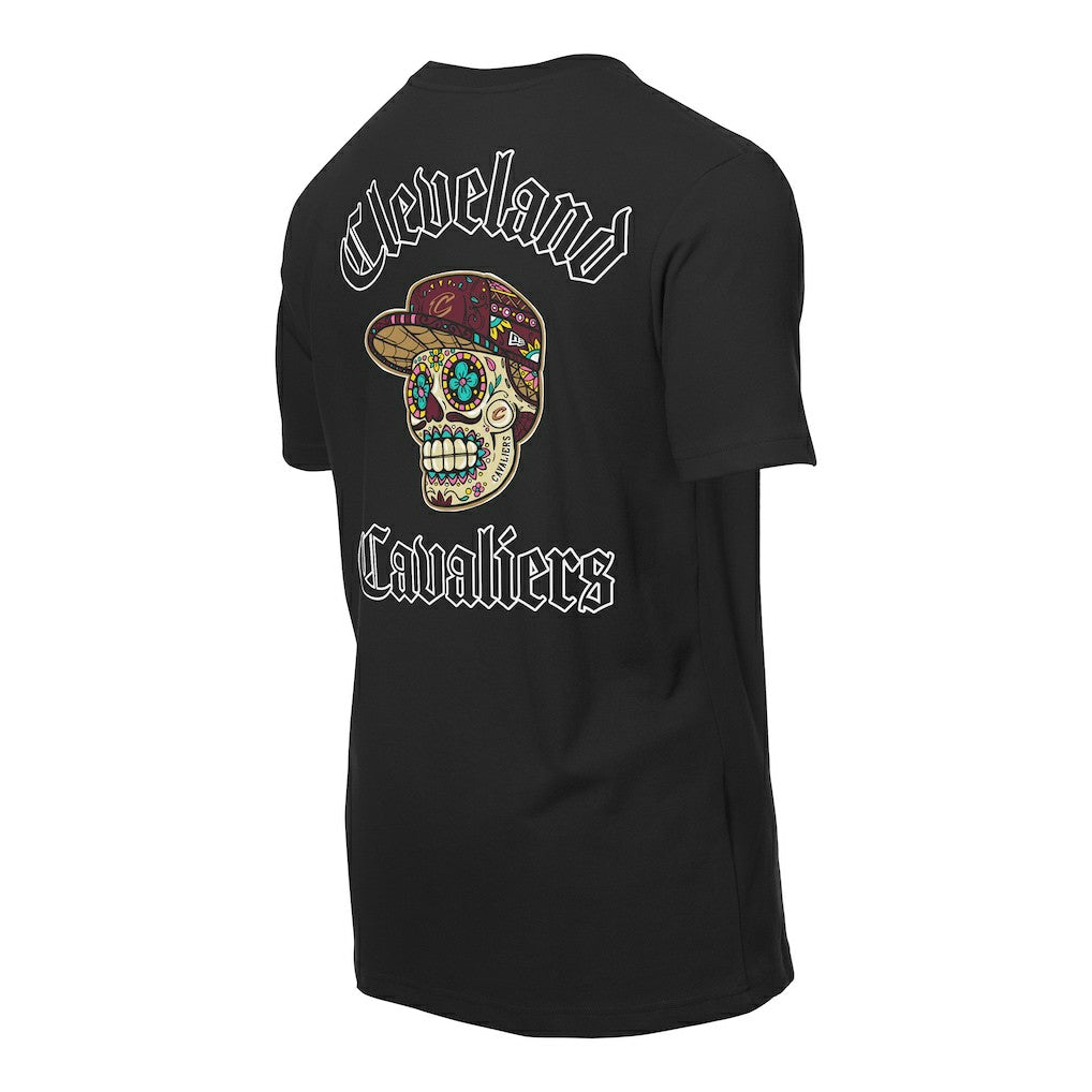 Cleveland Cavaliers Sugar Skulls T-Shirt Black - NBA