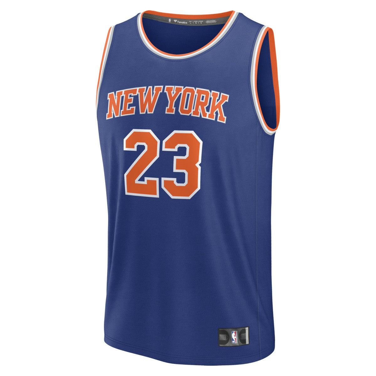 Mitchell Robinson New York Knicks Fast Break Replica Player Jersey Icon Edition Blue - NBA