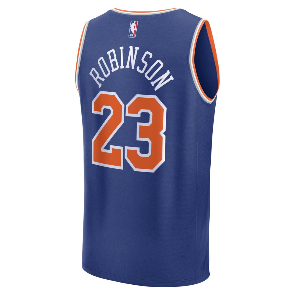 Mitchell Robinson New York Knicks Fast Break Replica Player Jersey Icon Edition Blue - NBA