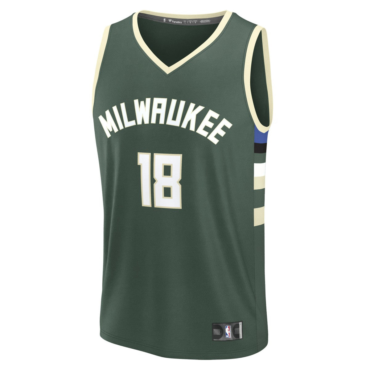 Kyle Kuzma Milwaukee Bucks Fast Break Replica Player Jersey Icon Edition Hunter Green - NBA