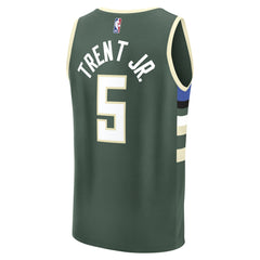 Gary Trent Jr. Milwaukee Bucks Fast Break Replica Player Jersey Icon Edition Hunter Green - NBA