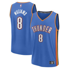 Jalen Williams Oklahoma City Thunder Fast Break Replica Player Jersey Icon Edition Blue - NBA