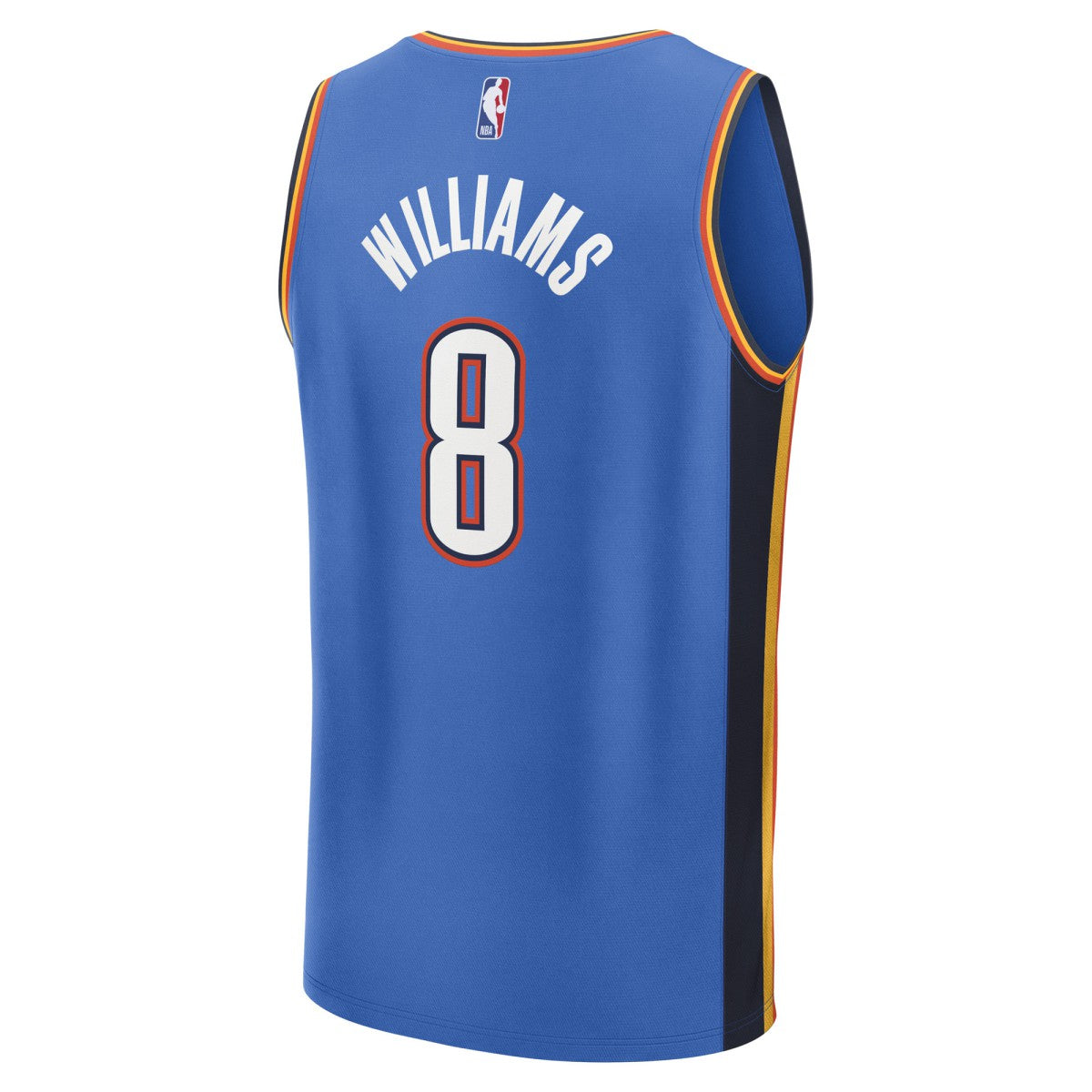 Jalen Williams Oklahoma City Thunder Fast Break Replica Player Jersey Icon Edition Blue - NBA