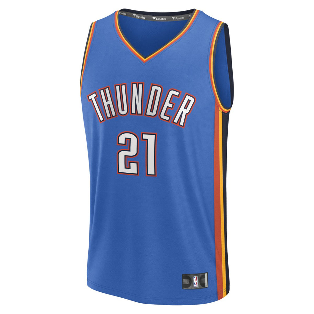 Aaron Wiggins Oklahoma City Thunder Fast Break Replica Player Jersey Icon Edition Blue - NBA