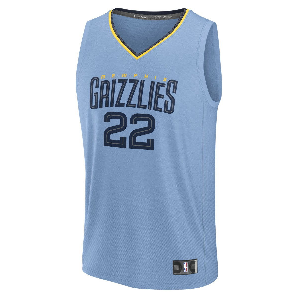 Desmond Bane Memphis Grizzlies Fast Break Replica Player Jersey Statement Edition Light Blue - NBA
