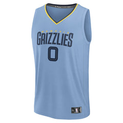 Jaylen Wells Memphis Grizzlies Fast Break Replica Player Jersey Statement Edition Light Blue - NBA