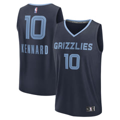 Luke Kennard Memphis Grizzlies Fast Break Replica Player Jersey Icon Edition Navy - NBA