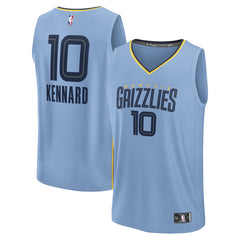 Luke Kennard Memphis Grizzlies Fast Break Replica Player Jersey Statement Edition Light Blue - NBA
