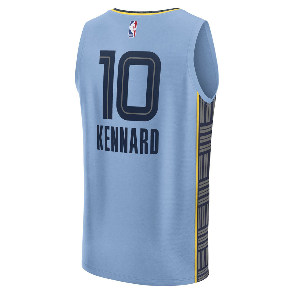 Luke Kennard Memphis Grizzlies Fast Break Replica Player Jersey Statement Edition Light Blue - NBA