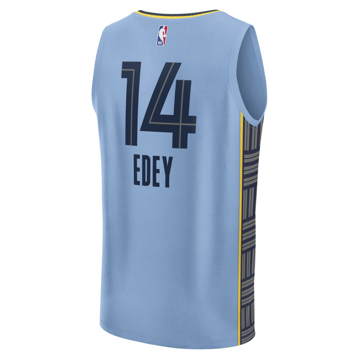Zach Edey Memphis Grizzlies Fast Break Replica Player Jersey Statement Edition Light Blue - NBA