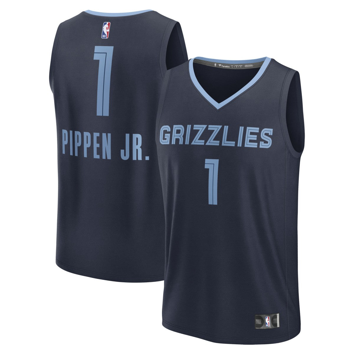 Scotty Pippen Jr. Memphis Grizzlies Fast Break Replica Player Jersey Icon Edition Navy - NBA