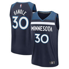 Julius Randle Minnesota Timberwolves Fast Break Replica Player Jersey Icon Edition Navy - NBA