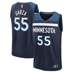 Luka Garza Minnesota Timberwolves Fast Break Replica Player Jersey Icon Edition Navy - NBA