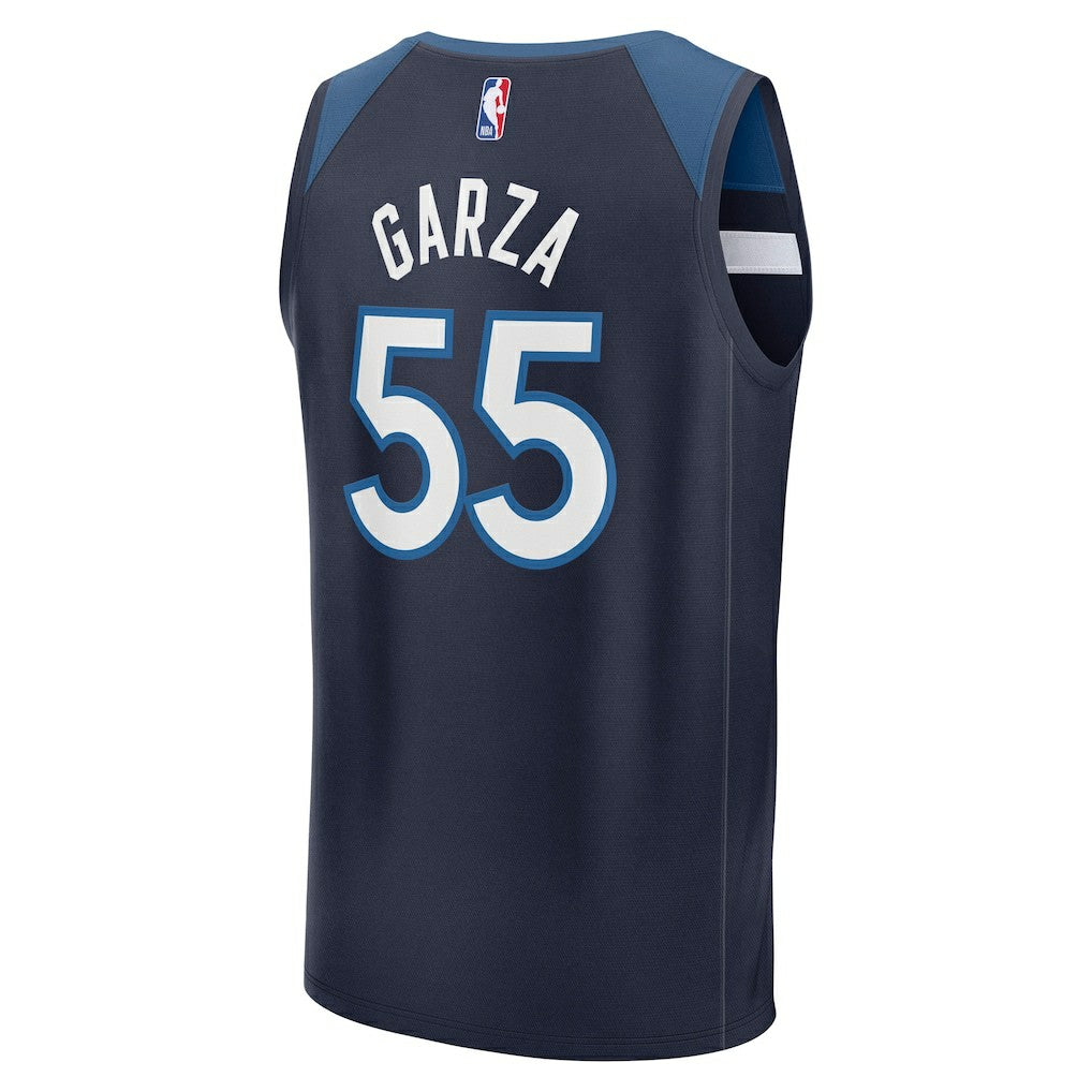 Luka Garza Minnesota Timberwolves Fast Break Replica Player Jersey Icon Edition Navy - NBA