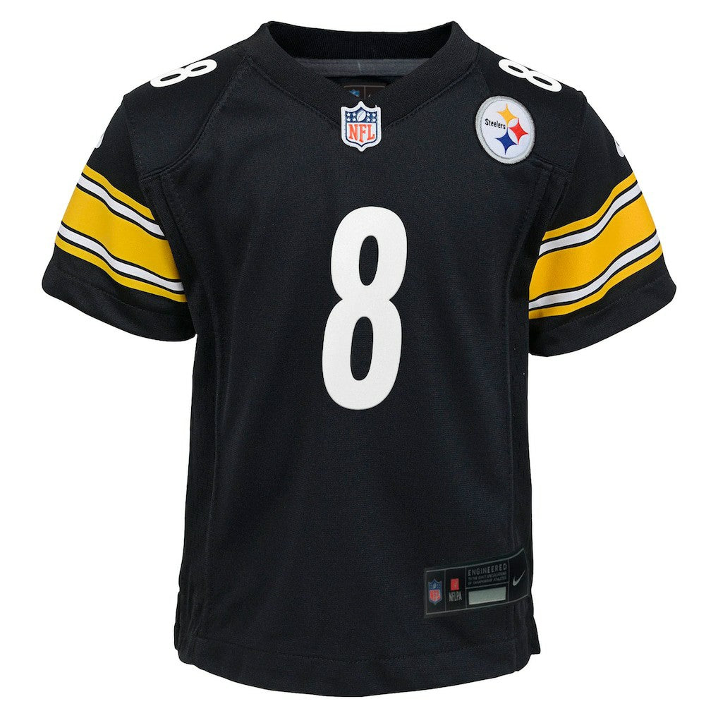 Aaron Rodgers Pittsburgh Steelers Youth Game Jersey Black | Nike for Sale