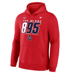 Alexander Ovechkin Washington Capitals Fanatics NHL All-Time Leading Goal Scorer The Great 895 Pullover Hoodie - Athletic Red - NHL