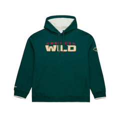 Minnesota Wild Mitchell & Ness Team Legacy Hoodie - Green - NHL