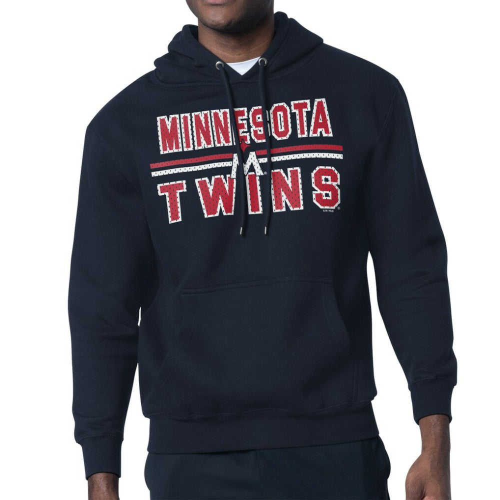 Minnesota Twins Starter Team Mesh Print Graphic Pullover Hoodie - MLB