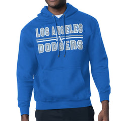 Los Angeles Dodgers Starter Team Mesh Print Graphic Pullover Hoodie - MLB