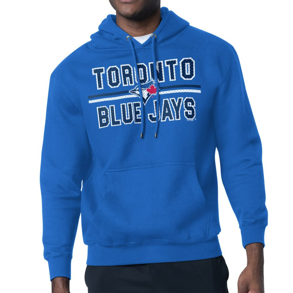 Toronto Blue Jays Starter Team Mesh Print Graphic Pullover Hoodie - MLB