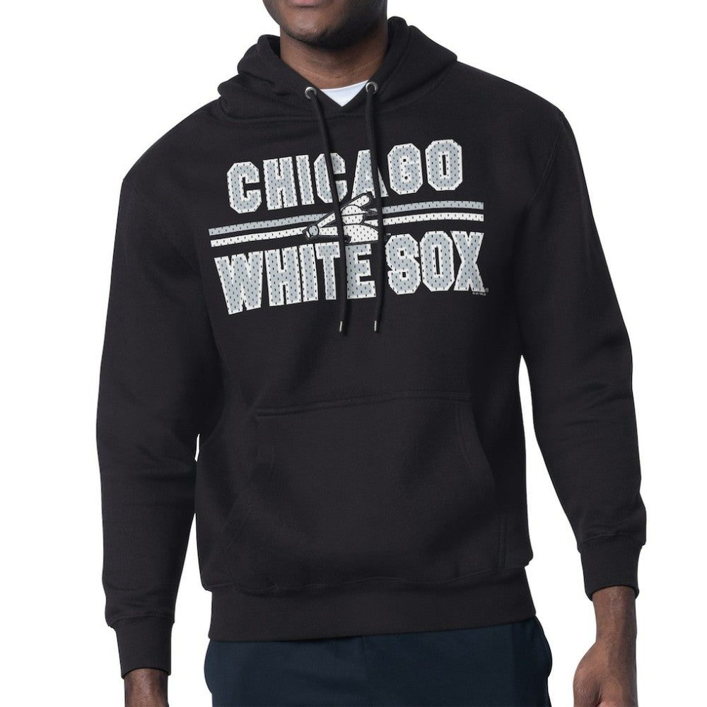 Chicago White Sox Starter Team Mesh Print Graphic Pullover Hoodie - MLB