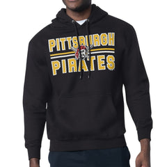 Pittsburgh Pirates Starter Team Mesh Print Graphic Pullover Hoodie - MLB