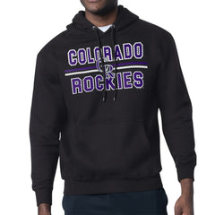 Colorado Rockies Starter Team Mesh Print Graphic Pullover Hoodie - MLB