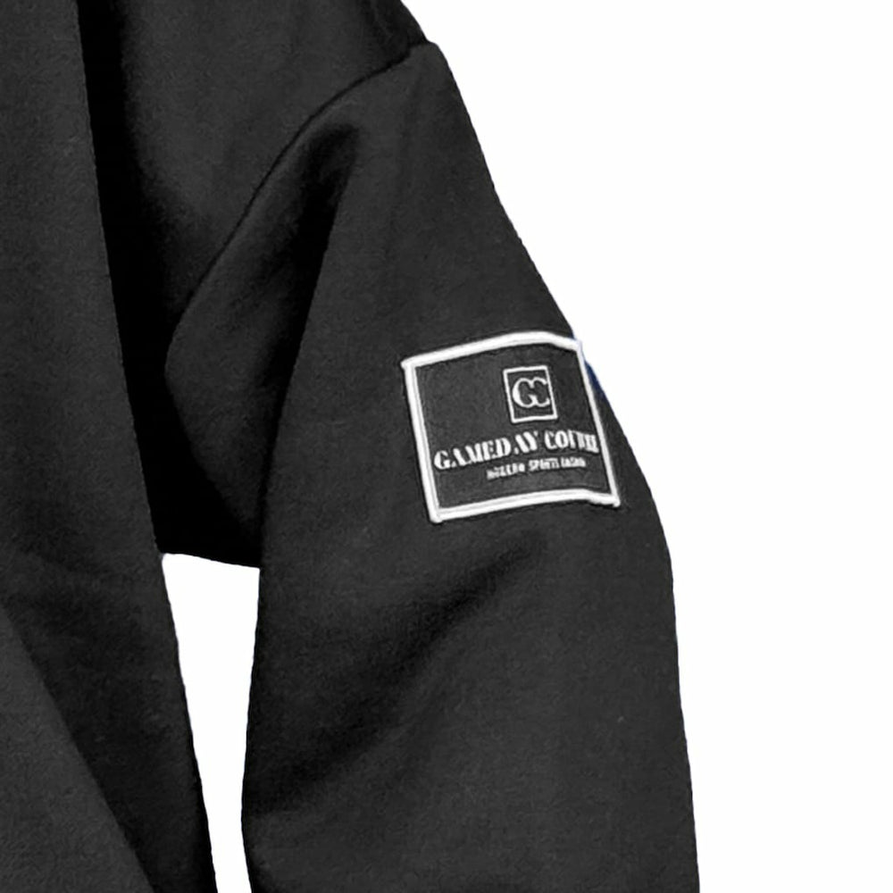 Miami Dolphins Gameday Couture Women's Oversized Players Only Black Label Pullover Sweatshirt Black | NFL